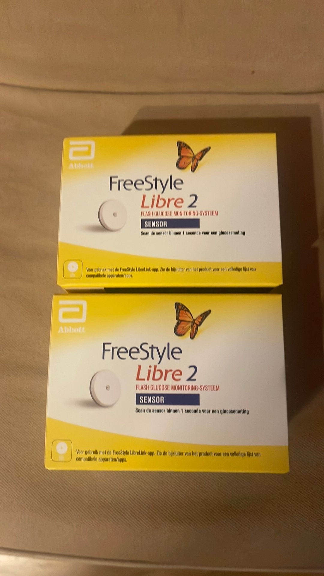 Freestyle Libre2 glucosesensoren, 2 stuks, Diversen, Ophalen of Verzenden, Nieuw