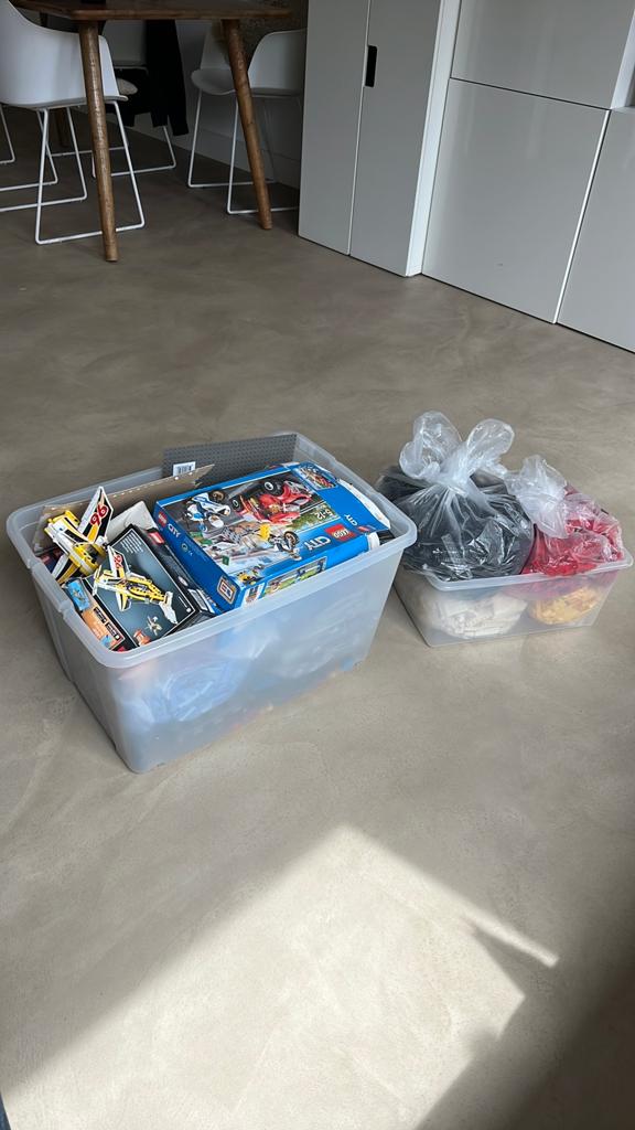 LEGO BULK! Gesorteerd + boekjes! 12,4KG!, Ophalen, Gebruikt