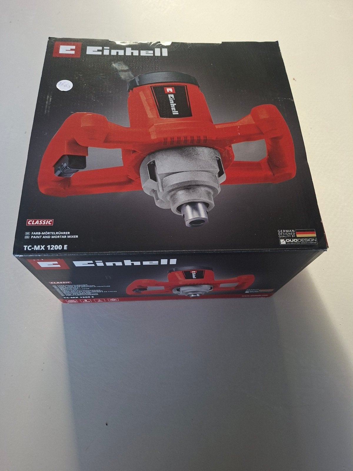 Einhell TC-MX 1200 E betonmixer, cementmixer, Ophalen of Verzenden, Zo goed als nieuw