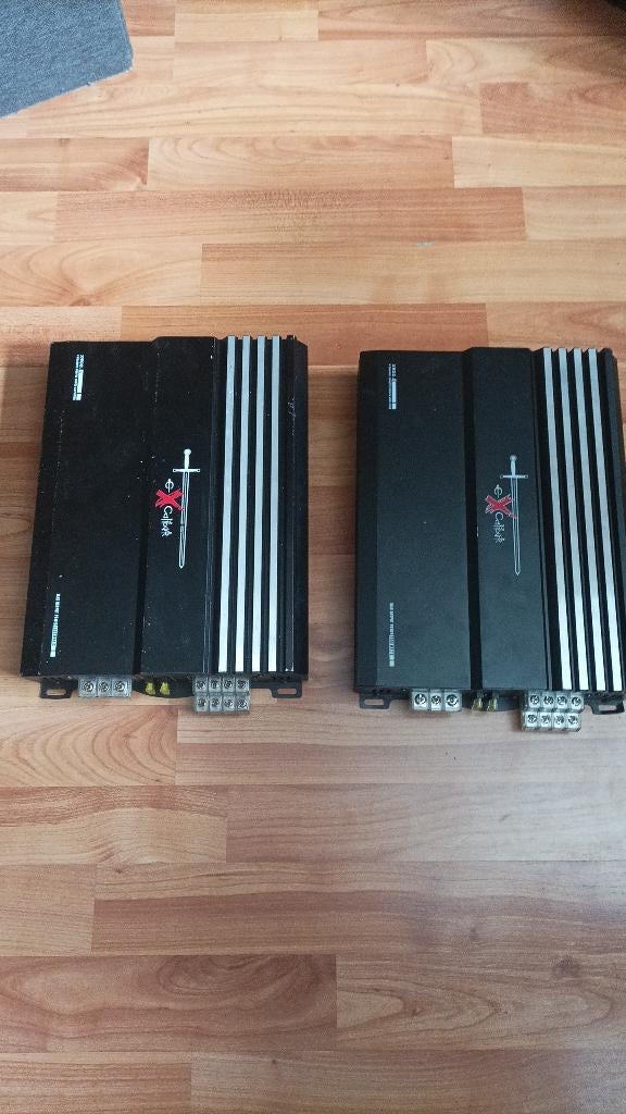 2 excalibur x500.4 eindversterkers + psu, Auto diversen, Ophalen, Nieuw