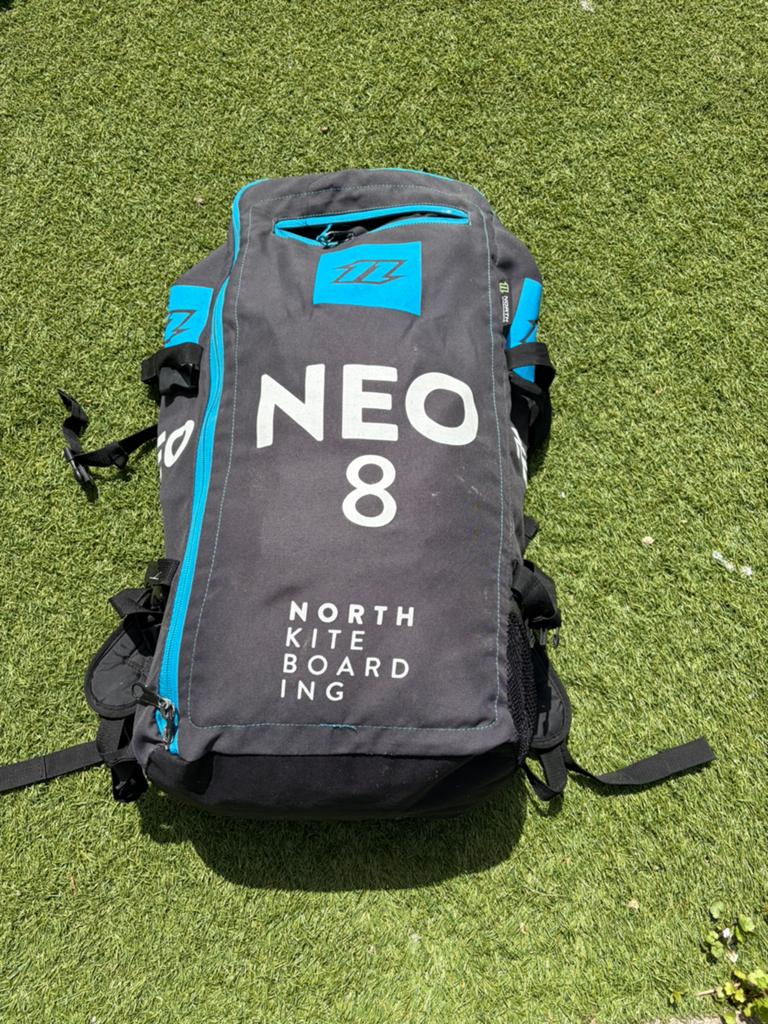 Duotone/north neo 8m incl bar, Gebruikt, 8 m², Geen board, Ophalen of Verzenden