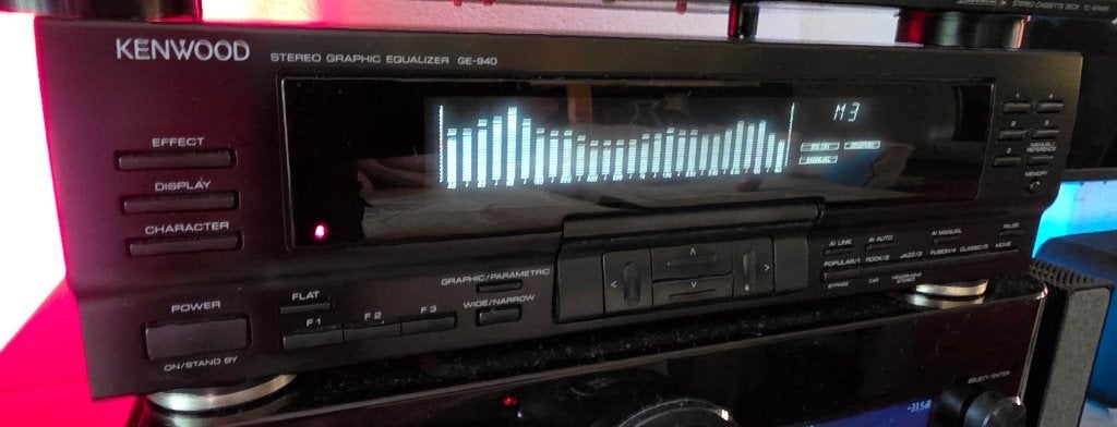 Kenwood GE-940 Graphic Equalizer, Audio, Tv en Foto, Stereo-sets, Ophalen of Verzenden, Zo goed als nieuw, Overige merken, Losse componenten