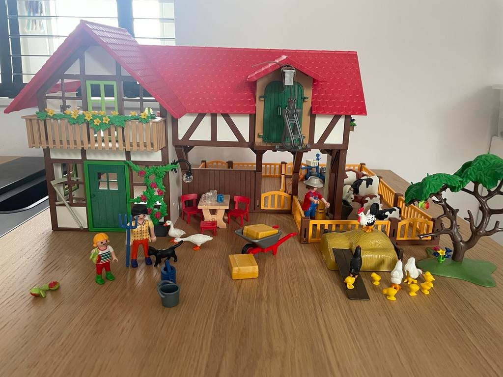 Playmobil Grote Boerderij 6120 - Compleet en Netjes, Ophalen of Verzenden, Zo goed als nieuw, Complete set