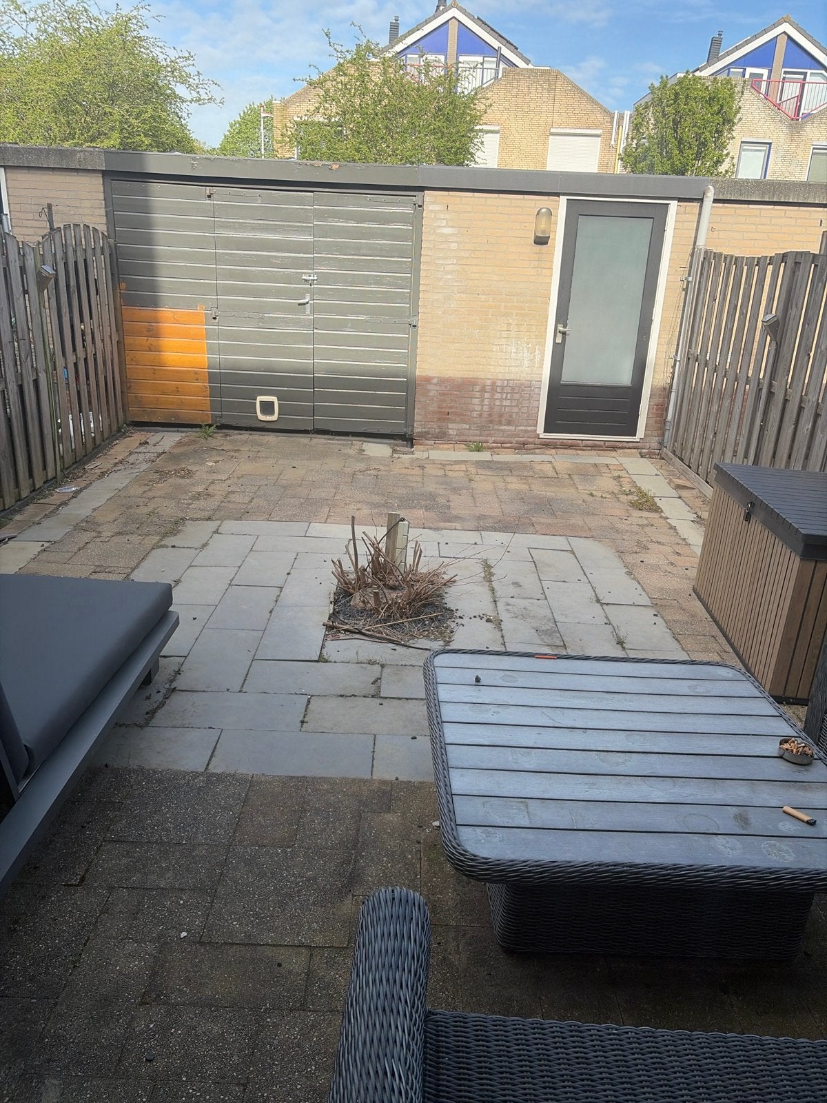 GRATIS af te halen – Terrastegels ca. 40 m², Ophalen, Gebruikt, 10 m² of meer, Beton