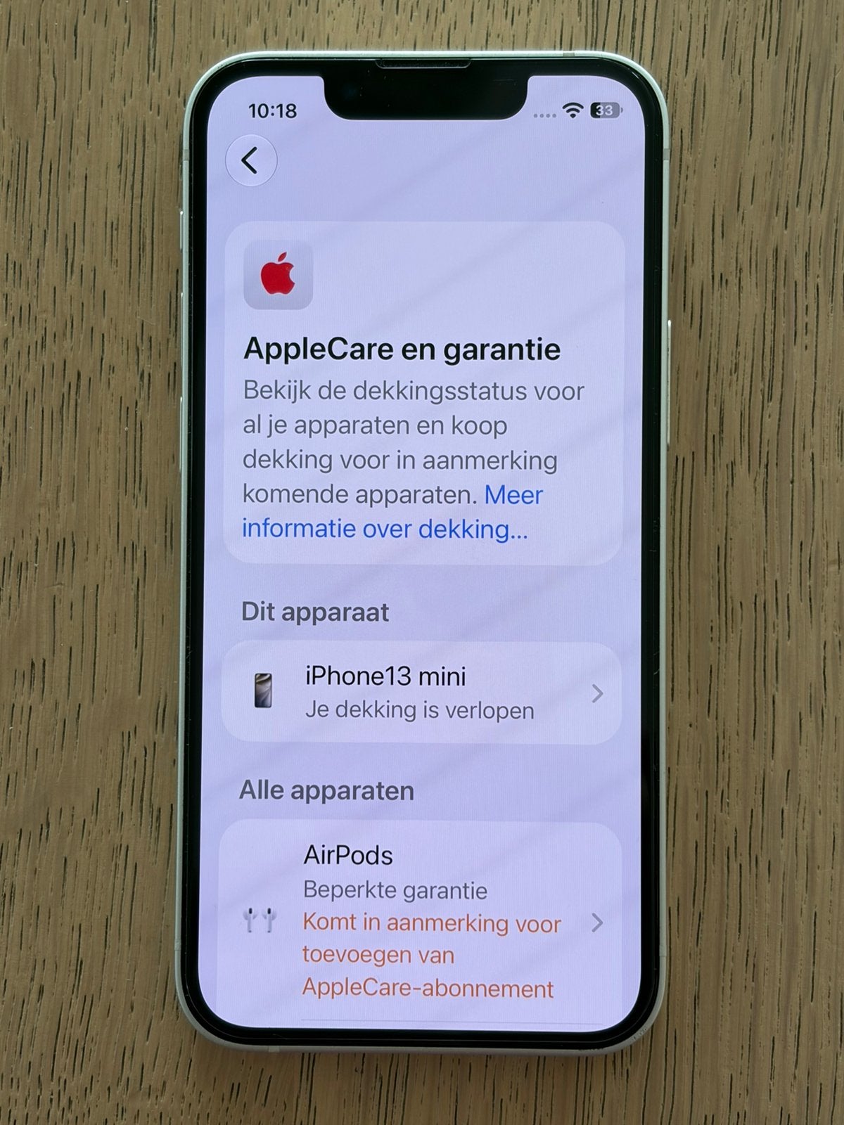 Foto 6 van Iphone 13 mini - 256 GB - Wit