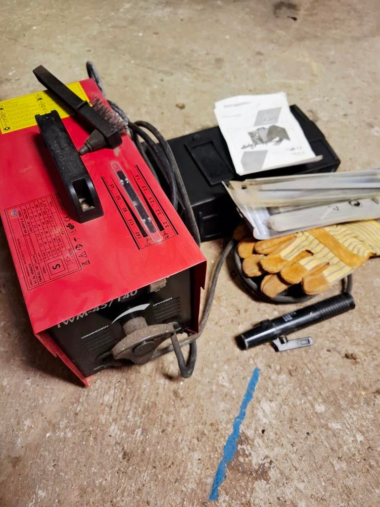 Top Craft Lasapparaat TWM-45/140 - Gebruikt, Doe-het-zelf en Verbouw, Gereedschap | Lasapparaten, Ophalen of Verzenden, Gebruikt
