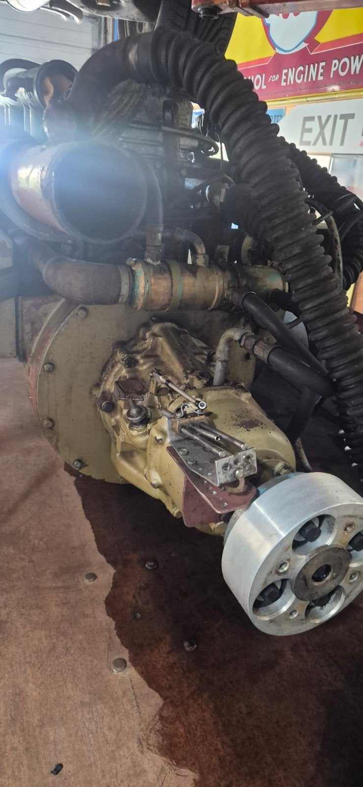 daf  DA 475 . incl keerkoppeling velvet drive., Ophalen of Verzenden, Gebruikt, Motor en Techniek, Zeilboot of Motorboot