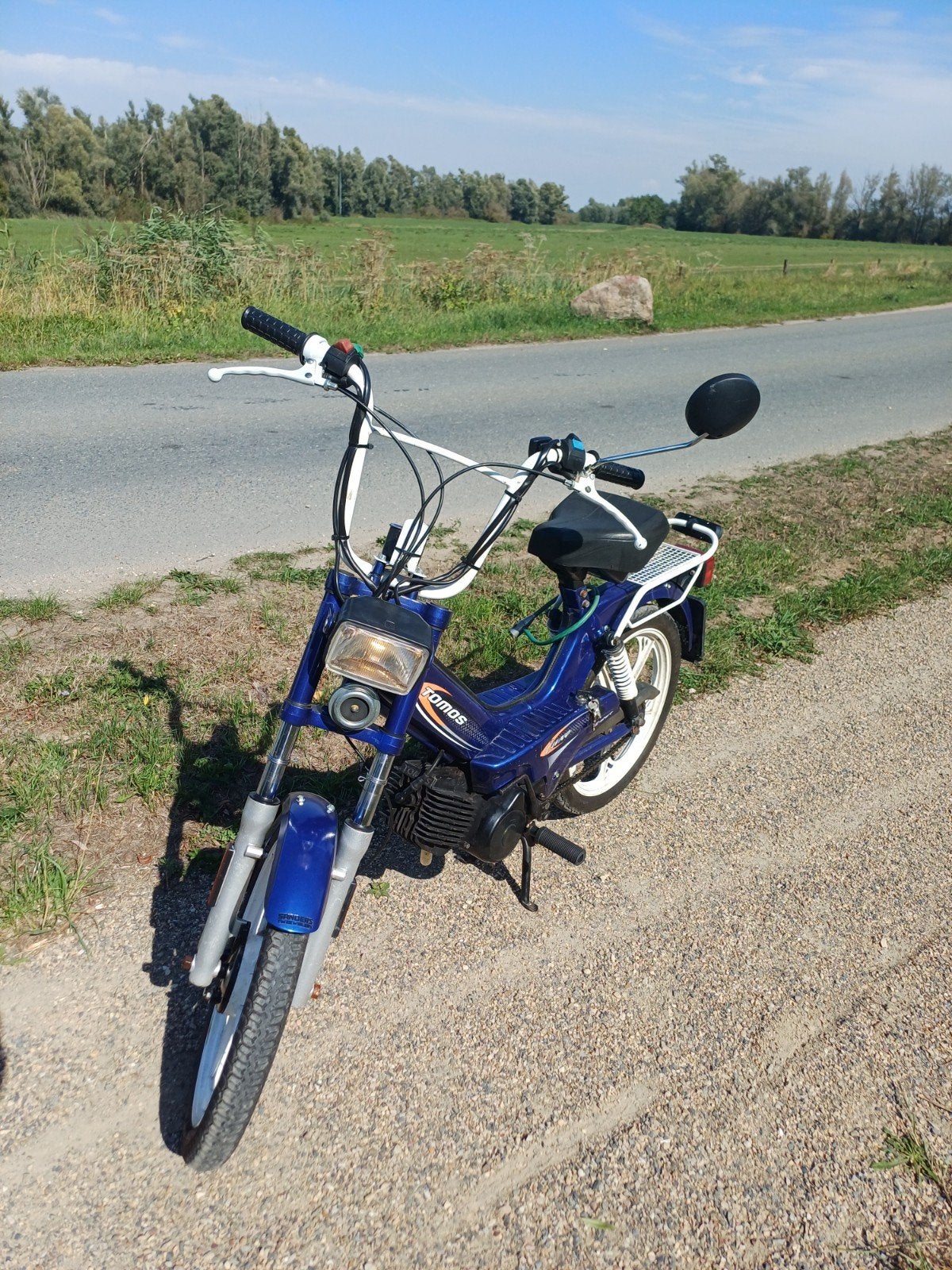 Tomos a35 E-start brommer - Alles werkt perfect!, Ophalen, Maximaal 45 km/u, 49 cc, Zo goed als nieuw
