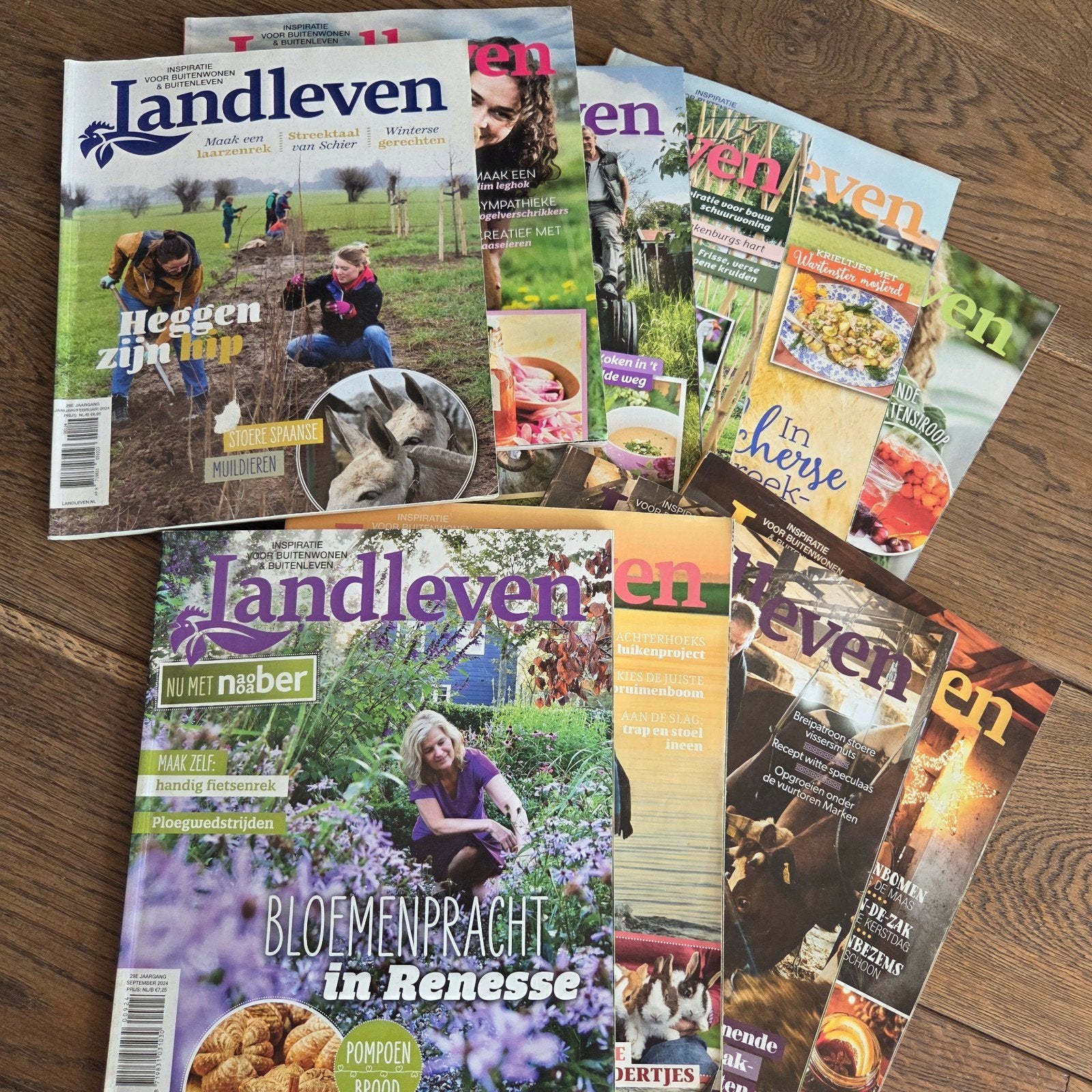 Landleven boeken tijdschriften  jaar 2024, Boeken, Ophalen of Verzenden, Zo goed als nieuw