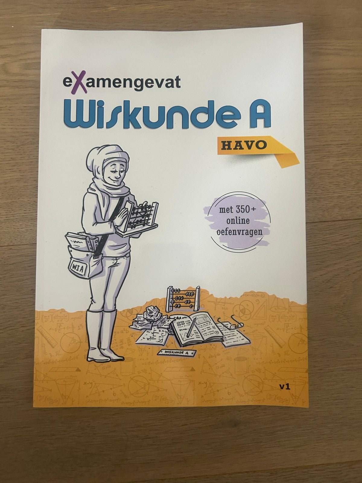 ExamenGevat Wiskunde A HAVO - met oefenvragen, Boeken, Ophalen of Verzenden, Zo goed als nieuw, HAVO, Wiskunde A
