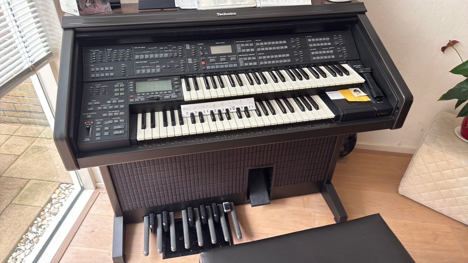 Technics orgel, Ophalen of Verzenden, Zo goed als nieuw, 2 klavieren, Orgel