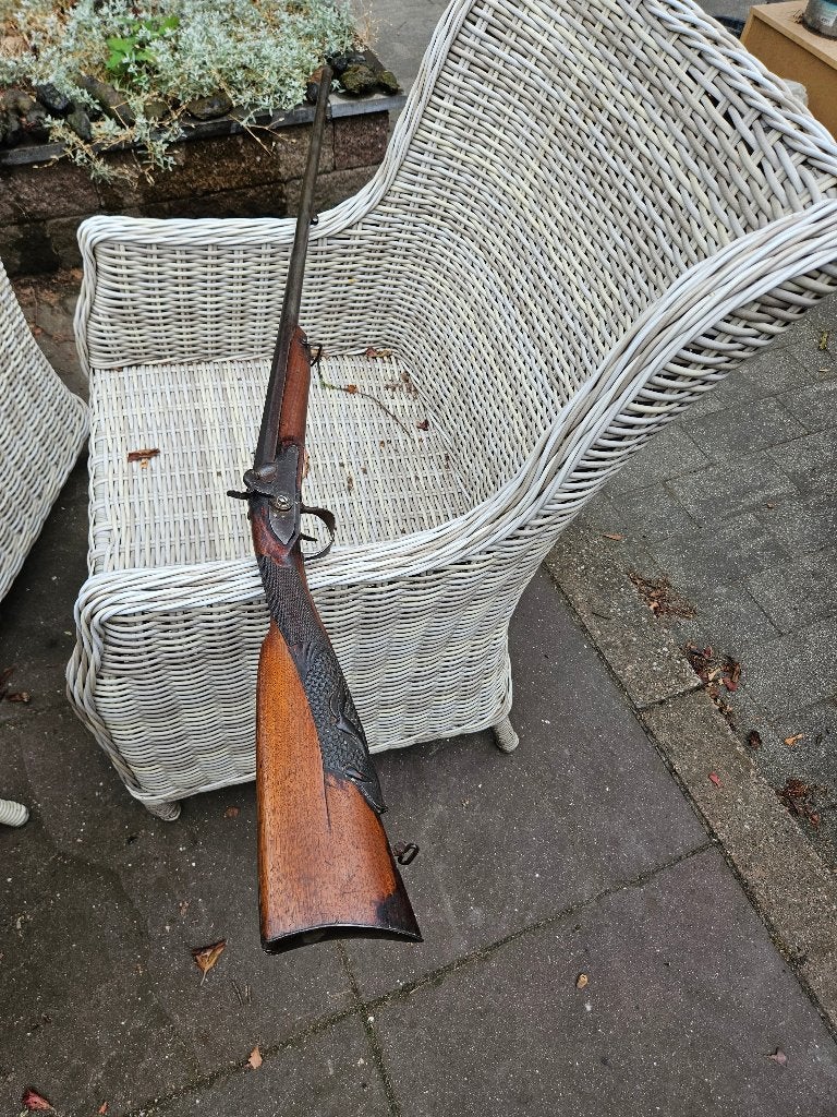 Antiek percussie geweer, Ophalen of Verzenden