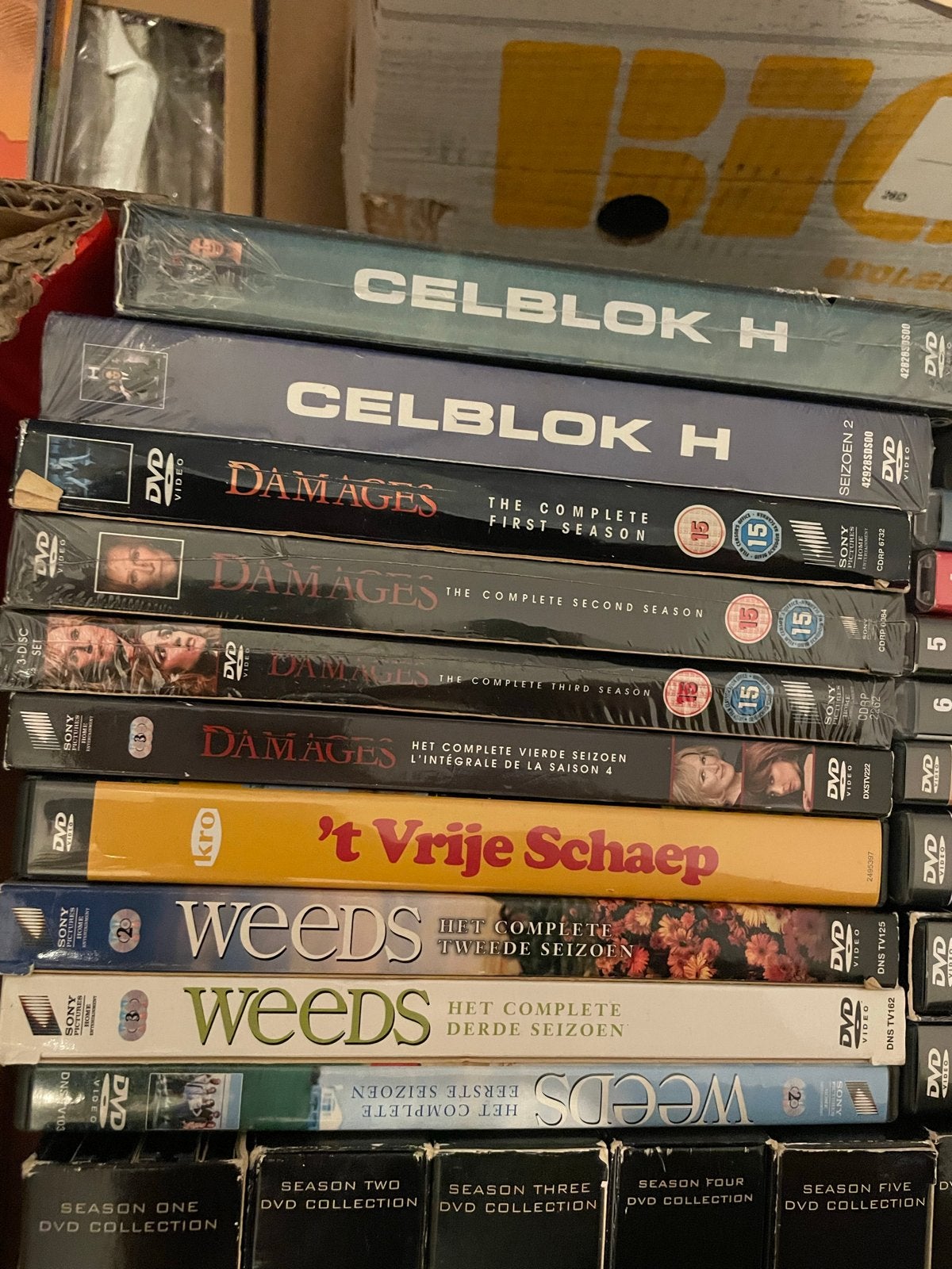Grote collectie DVD series en films - Diverse genres, Vanaf 12 jaar, Ophalen of Verzenden, Zo goed als nieuw, Overige genres