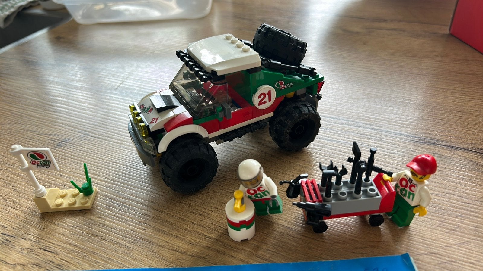 Lego city 4x4 voertuig auto, Ophalen of Verzenden, Zo goed als nieuw