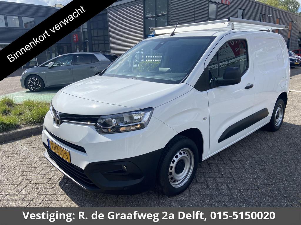 Toyota PROACE CITY 1.5 D-4D Navigator | Apple carplay/ Andoi, Auto's, Bestelauto's, Voorwielaandrijving, Stof, Gebruikt, 4 cilinders