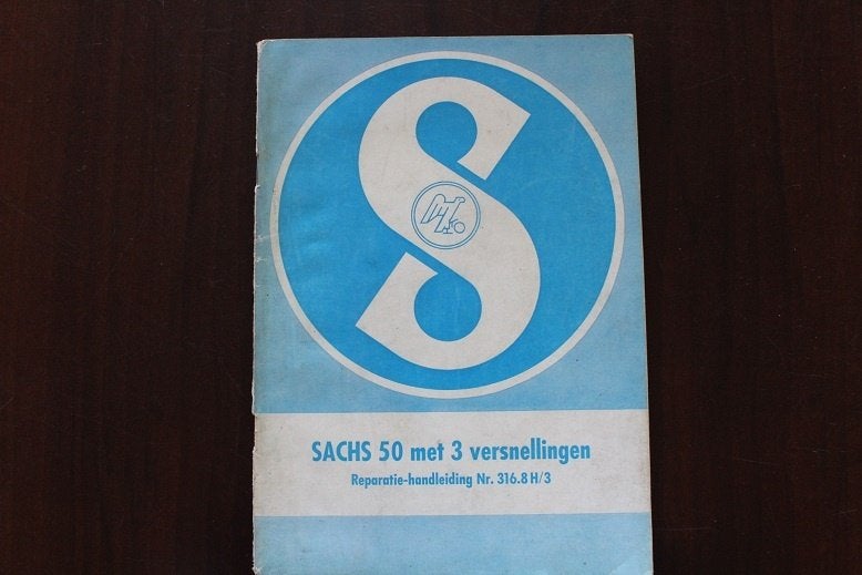 Sachs 50 met 3 versnellingen reparatie handleiding  50/3, Ophalen of Verzenden, Gebruikt