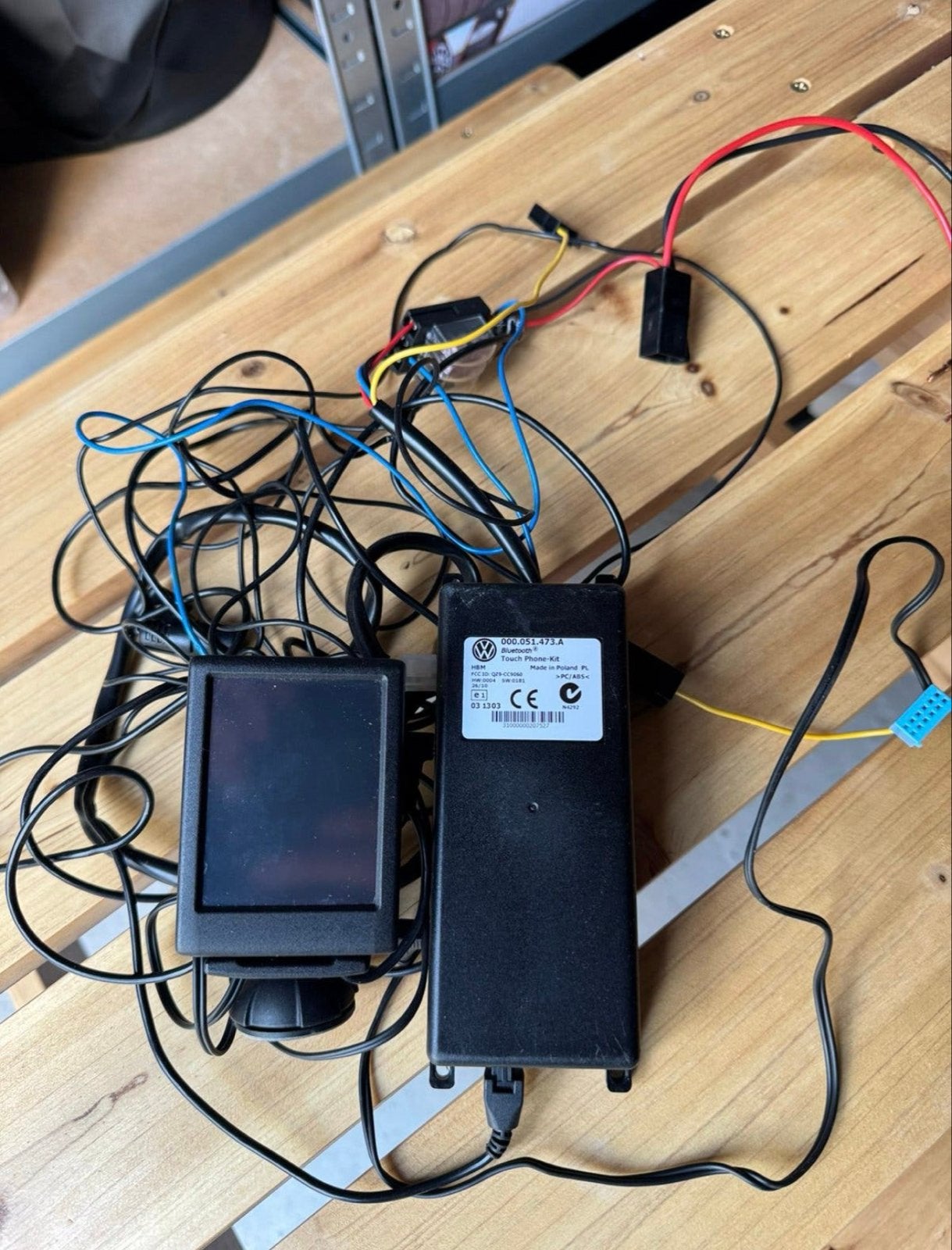 Volkswagen Originele Bluetooth Touch Phone Kit, Auto diversen, Ophalen of Verzenden, Gebruikt