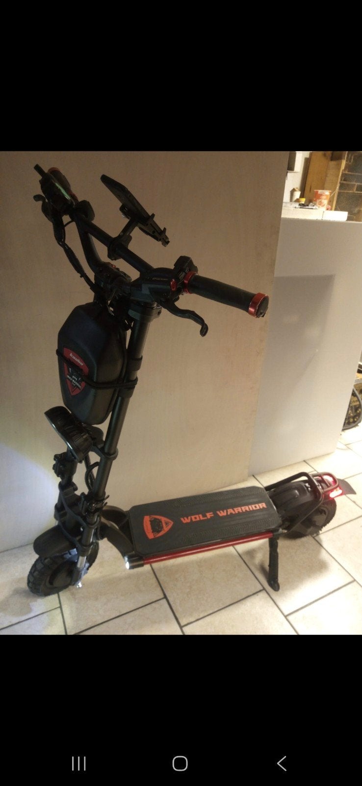 Kaboo Wolf Warrior offroad step - 90 km/u, weinig km!, Ophalen, Zo goed als nieuw, Elektrische step (E-scooter), Kaboo