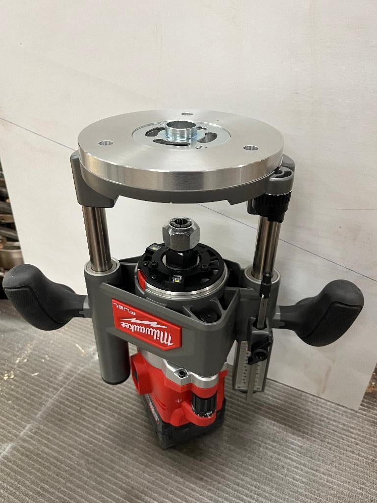 Aluminium schijf Milwaukee M18FR12 voor Festool kopieerring, Doe-het-zelf en Verbouw, Gereedschap | Freesmachines, Accu, Nieuw