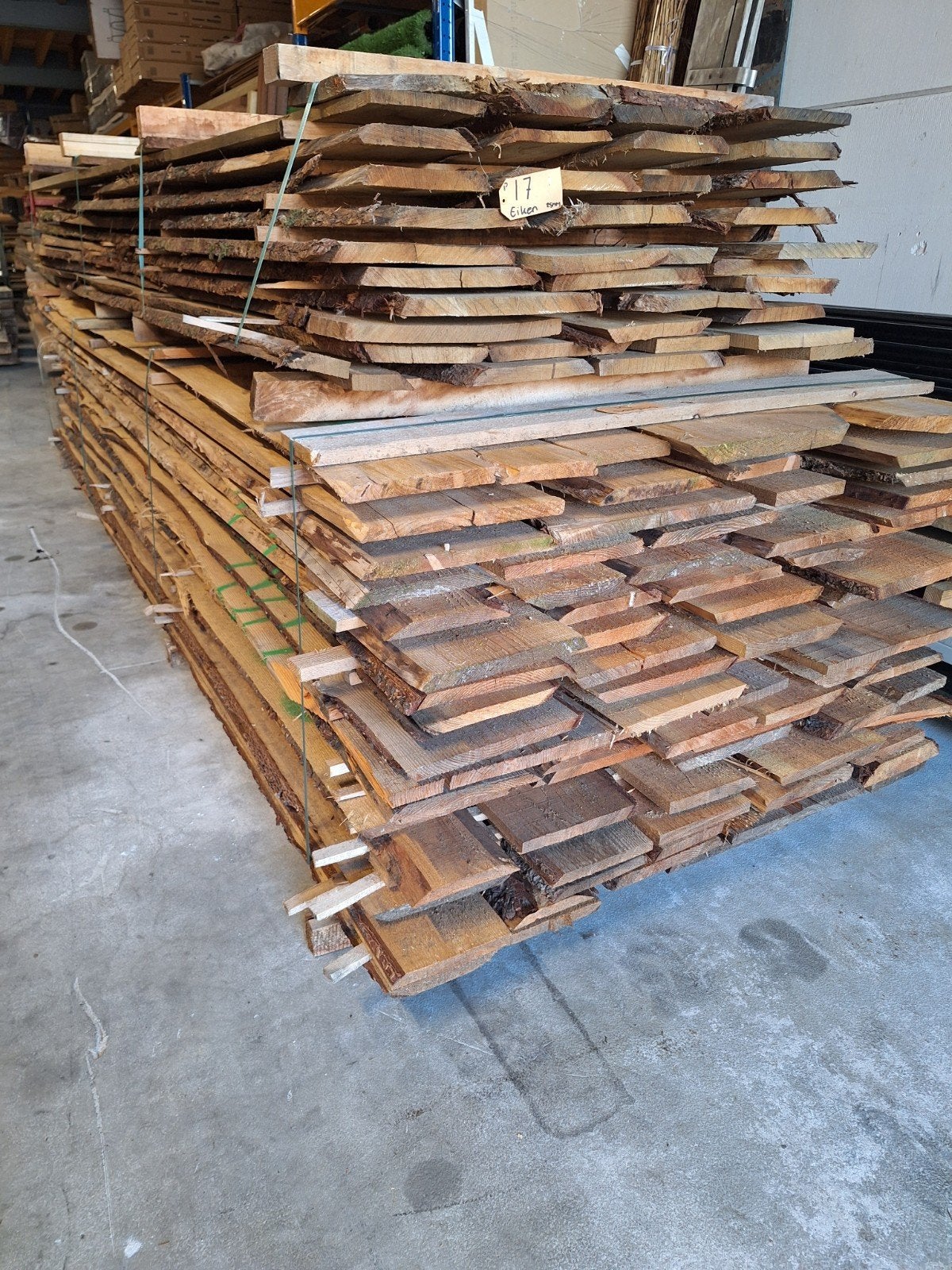 Douglas planken schaaldelen 21 mm dik 400 cm lang, Ophalen, Nieuw, 250 cm of meer, Planken