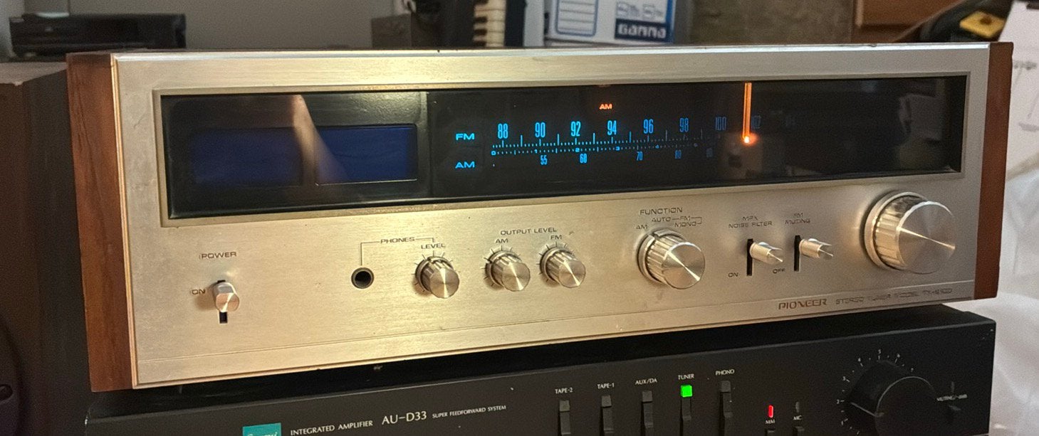 Pioneer TX-8100 stereo tuner, Ophalen of Verzenden, Gebruikt, Pioneer