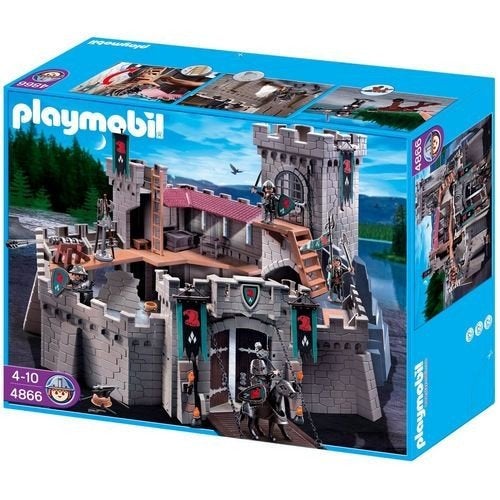 Playmobil 4866 Leeuwenridders Kasteel - Niet compleet, Gebruikt, Losse onderdelen, Ophalen of Verzenden, Kasteel/Fort