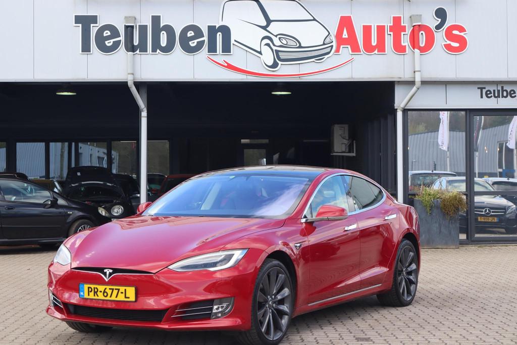 Tesla Model S 100D SOH 90,3% | 575 km rijberijk | Autopilot, Auto's, Gebruikt, 100 kWh, 110 €/maand, Model S