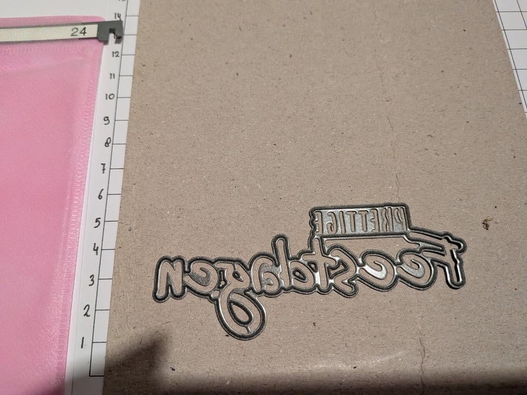 Marianne design Craftable prettige feestdagen, Ophalen of Verzenden, Zo goed als nieuw, Clearstamp