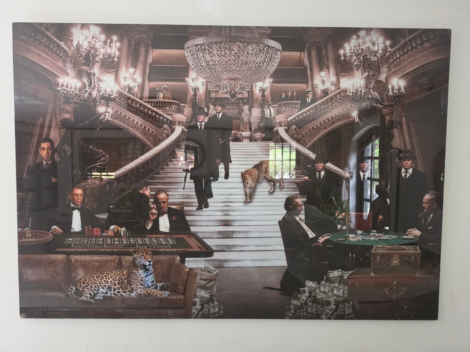 Uniek kunstwerk: Casino Royale & The Godfather, Boeken, Ophalen of Verzenden