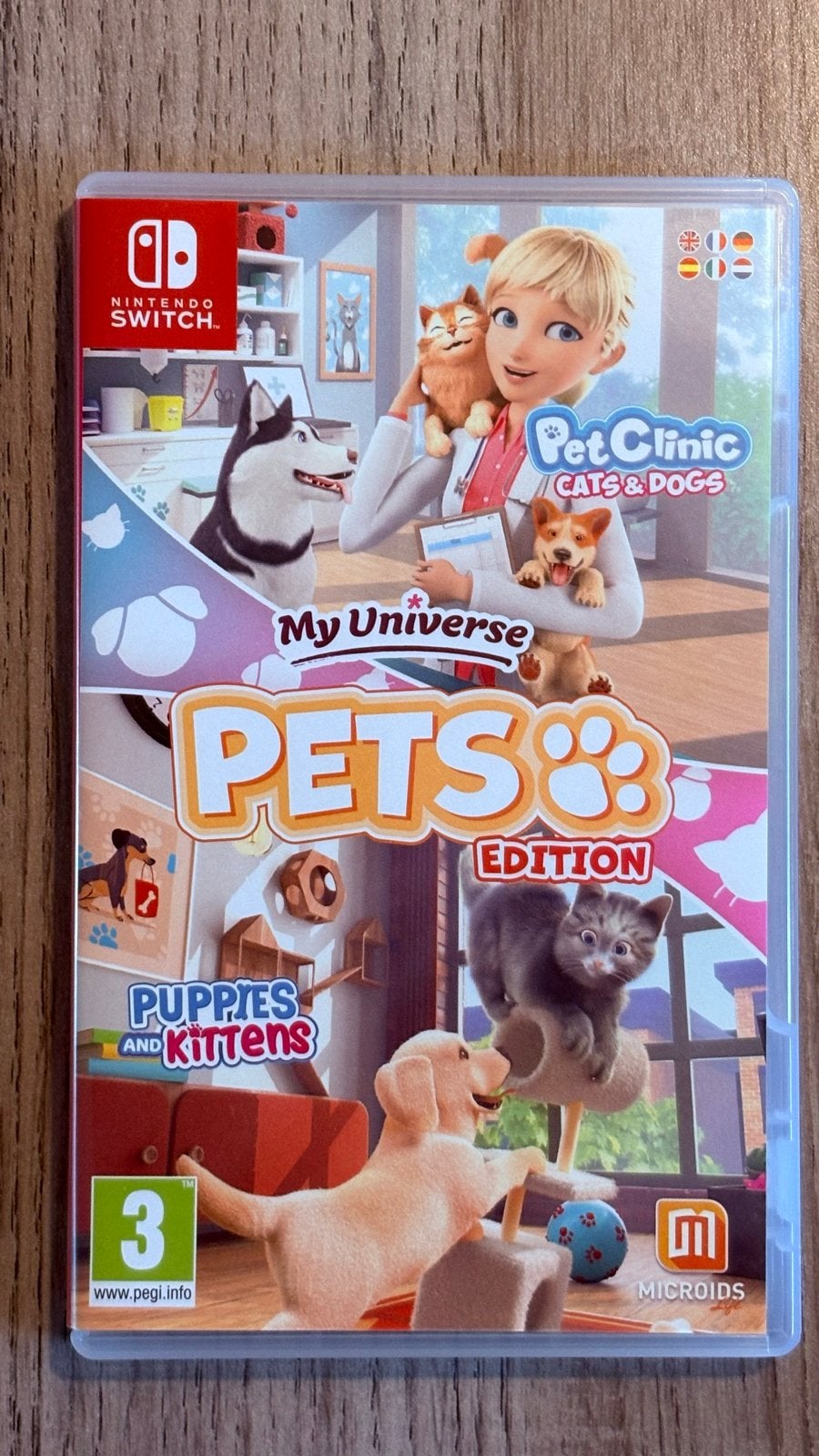 Nintendo Switch: My Universe Pets Edition (Pet Clinic), Met games, Ophalen of Verzenden, Zo goed als nieuw, Switch Original
