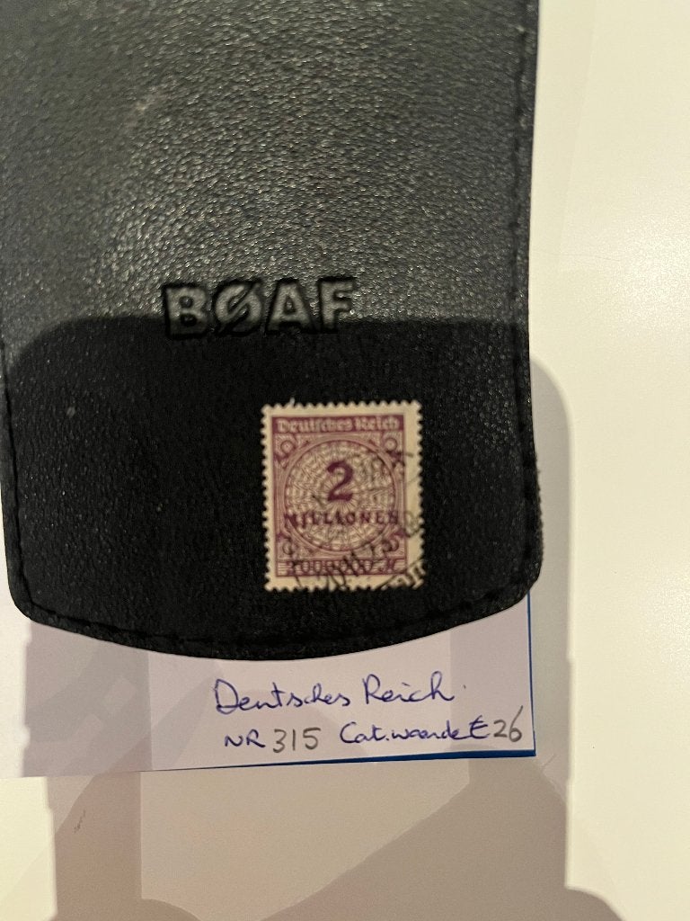 postzegel Deutsches Reich 315 gestempeld – €5,25, Ophalen of Verzenden, Duitse Keizerrijk, Gestempeld