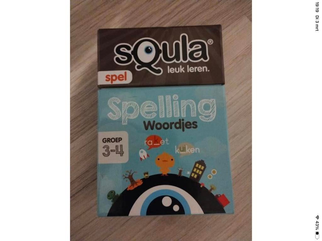 Squla spelling woordjes. Groep 3 - 4., Ophalen of Verzenden, Nieuw, Taal en Lezen