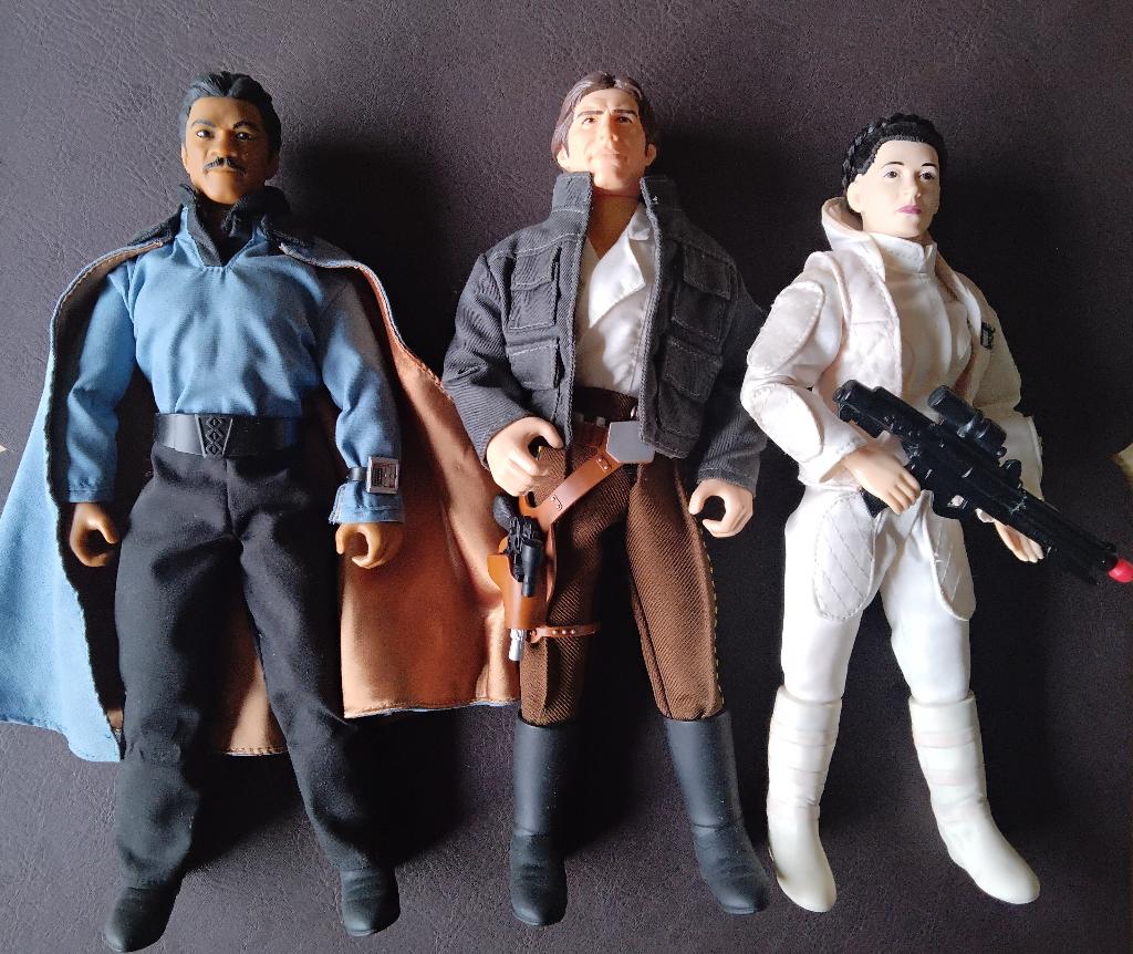 Star Wars 12 inch Leia Barbie vintage pop Han Solo Bespin, Verzamelen, Star Wars, Ophalen of Verzenden, Gebruikt, Actiefiguurtje