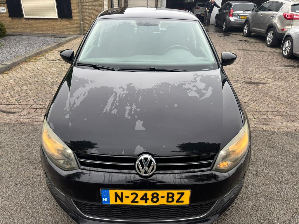 Polo 1.2 Style 5 DRS Navi Stoel verw ECC Goed OH 1 Jaar Apk, Auto's, Voorwielaandrijving, 40 €/maand, Zwart, 1198 cc