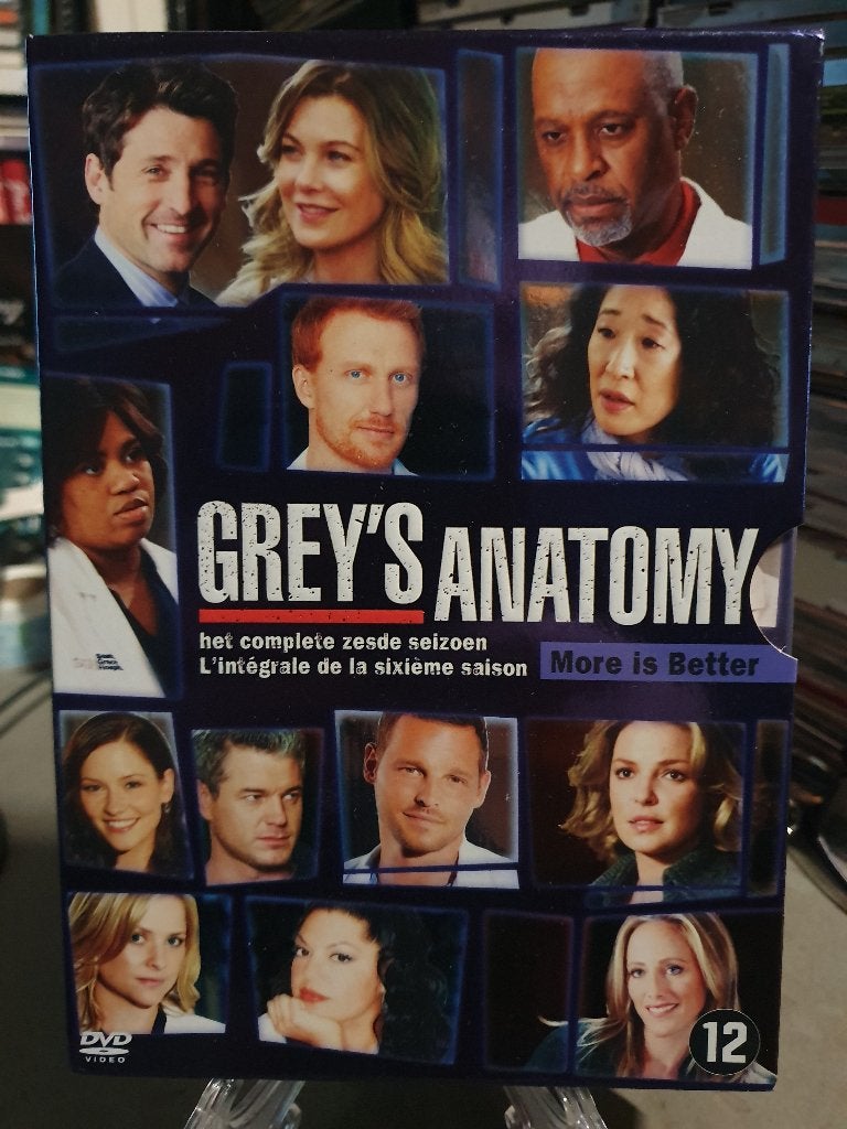 Grey's Anatomy zesde seizoen 6DVD set, Cd's en Dvd's, Vanaf 12 jaar, Ophalen, Zo goed als nieuw, Drama