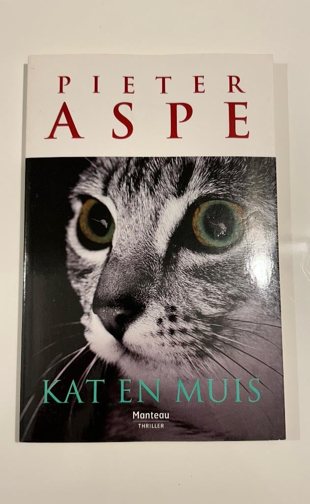 Pieter Aspe: Kat en muis, Ophalen of Verzenden, Zo goed als nieuw, Pieter Aspe, België