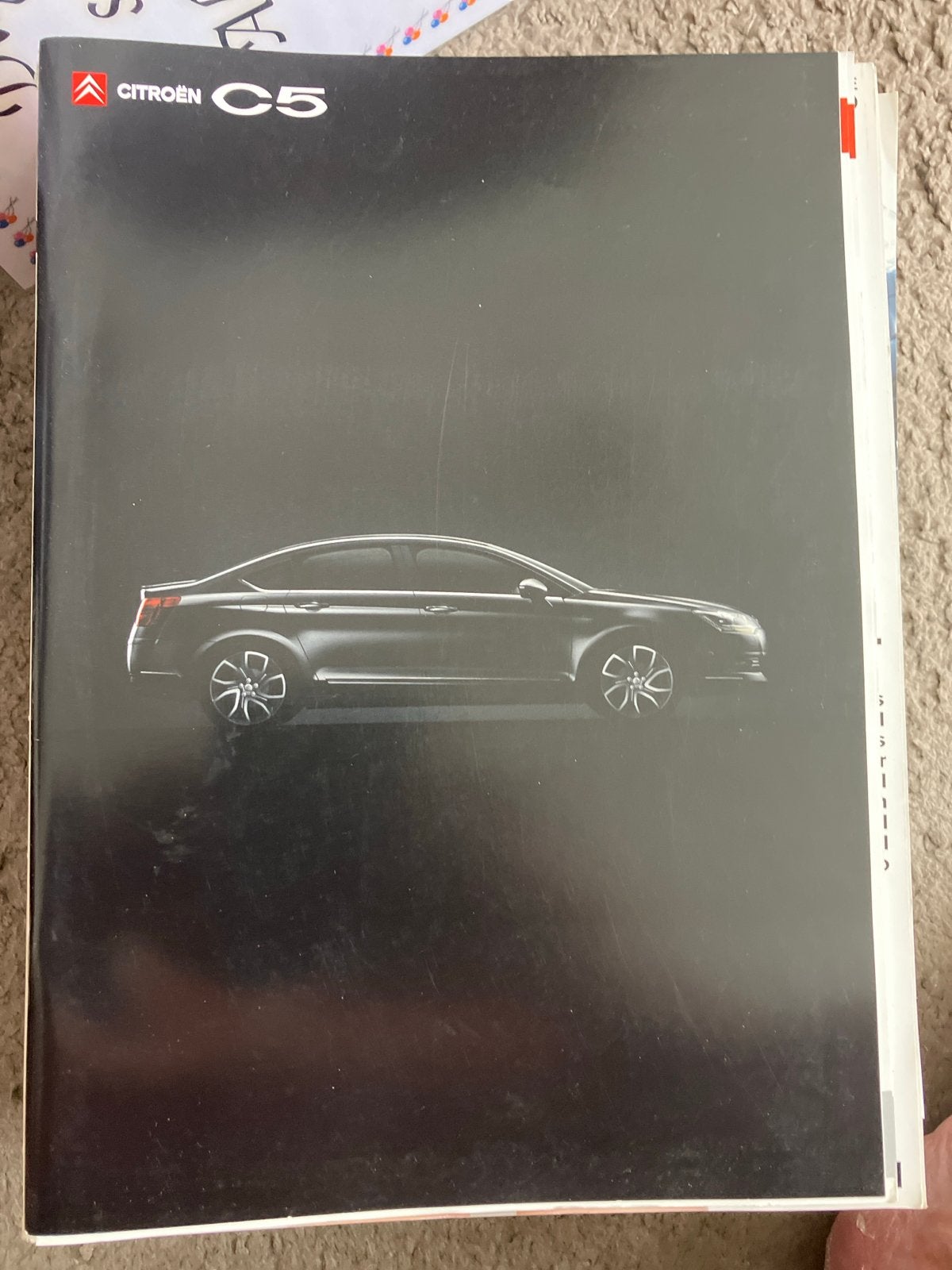Citroën C5 Handleiding / Instructieboekje, Ophalen of Verzenden, Zo goed als nieuw, Citroën