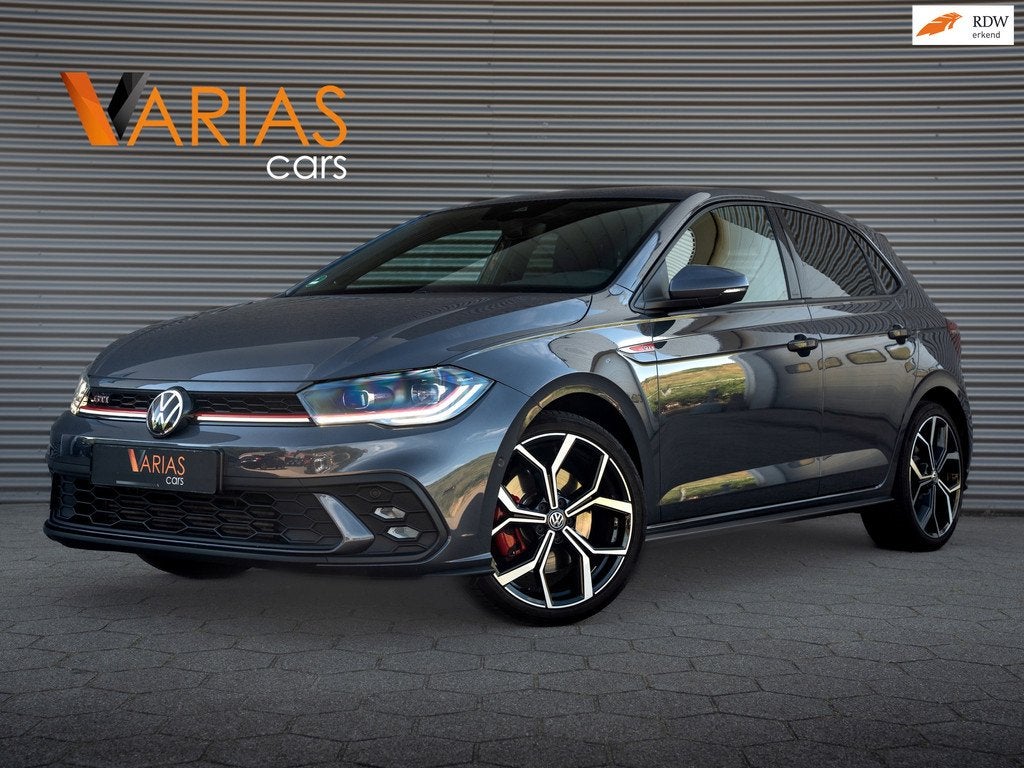 Volkswagen Polo 2.0 TSI GTI Smoke Grey Beats Camera Navi Bli, Gebruikt, Zwart, 1984 cc, Bedrijf