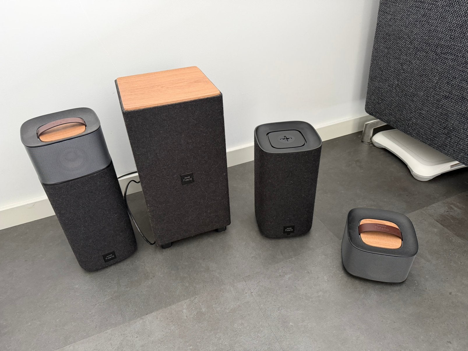 Philips Fidelio surround sound Speakerset, Ophalen, Philips, Speakerset, Zo goed als nieuw