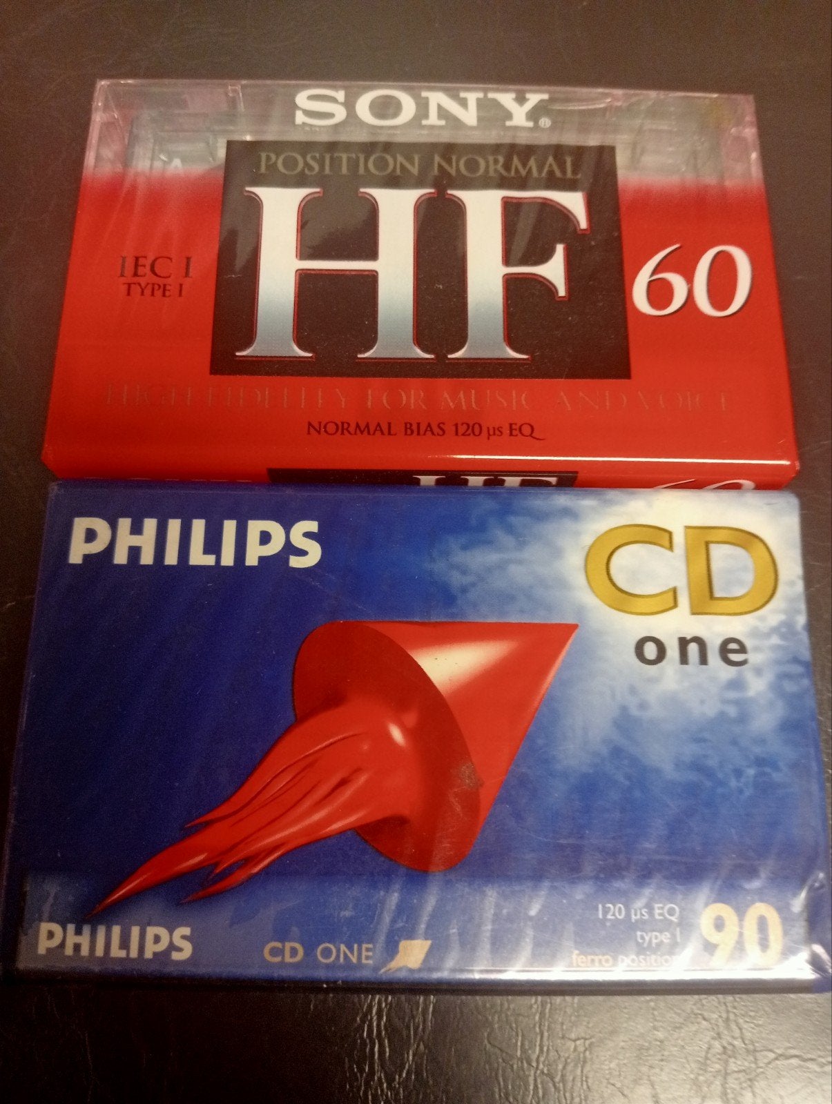 Sony HF 60 en Philips CD one 90 cassettebandjes, Cd's en Dvd's, Ophalen of Verzenden, Nieuw in verpakking, 2 t/m 25 bandjes, Onbespeeld
