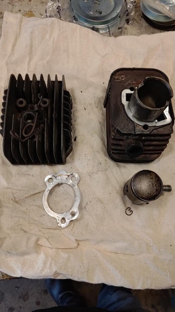 50cc cilinder kompleet citta, ciao, si, Ophalen of Verzenden, Gebruikt, Cilinder