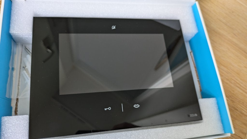 m-e VDV-907 IP Video Intercom Binnenstation WiFi, Ophalen of Verzenden, Compatibel met smartphone, Zo goed als nieuw, Bedraad