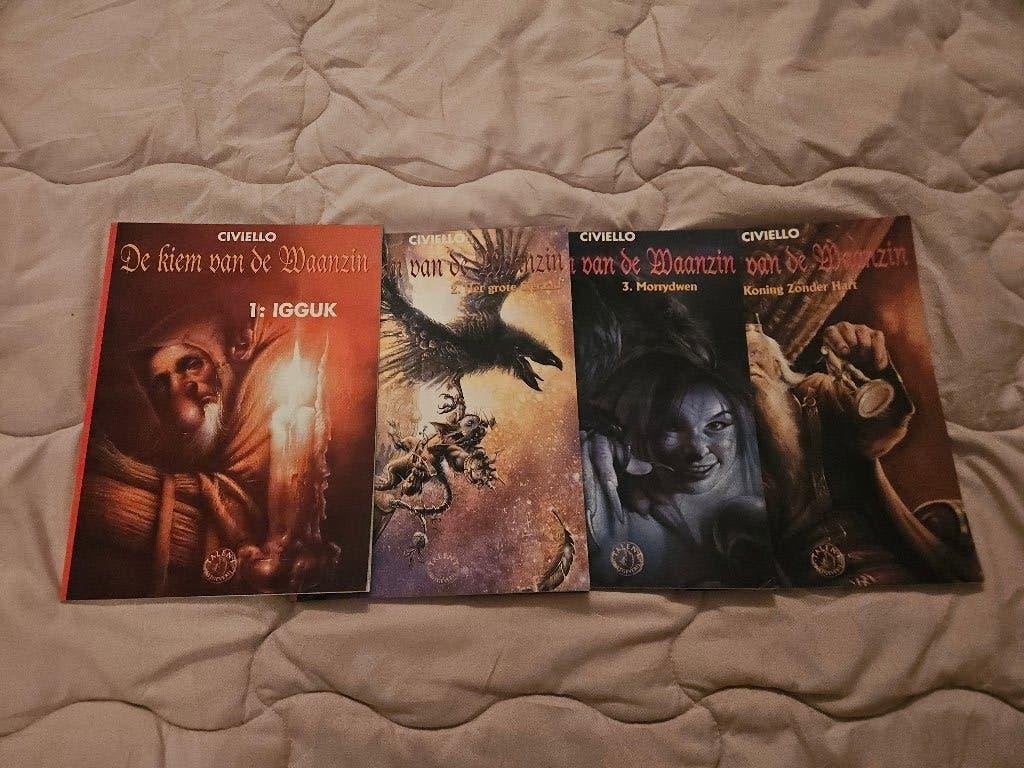 De Kiem van de waanzin Talent Softcover, Gelezen, Complete serie of reeks, Ophalen of Verzenden, Emmanuel Civiello