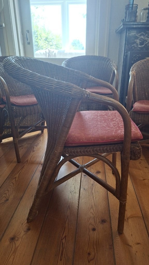 Stoelen gebruikt, Ophalen, Gebruikt, Bruin, Riet of Rotan
