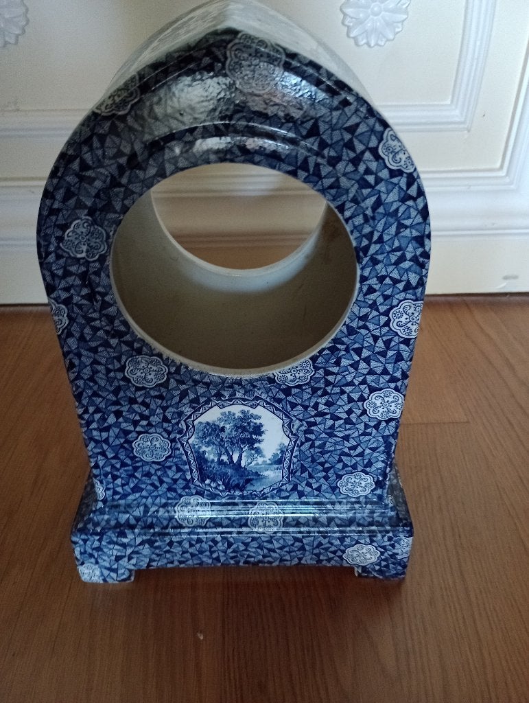 Antieke Delfts blauwe klokkast, Antiek en Kunst, Ophalen