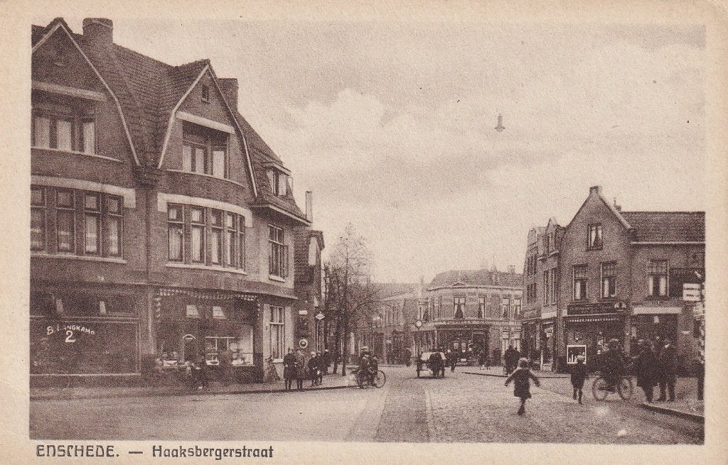 Enschede, Haaksbergen., Verzamelen, Verzenden, Voor 1920, Ongelopen, Overijssel