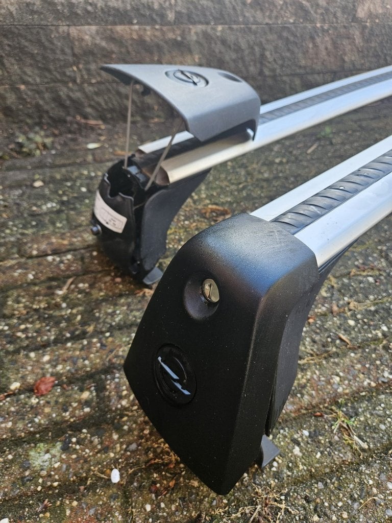 Orginele Dakdragers Dakrails Opel (Astra), Auto diversen, Dakdragers, Ophalen, Zo goed als nieuw