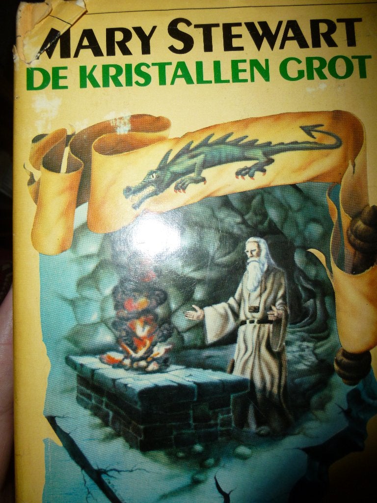 3dln geb gek mary stewart merlijn-trilogie het spectrum 1edr, Boeken, Romans, Ophalen of Verzenden, Gelezen
