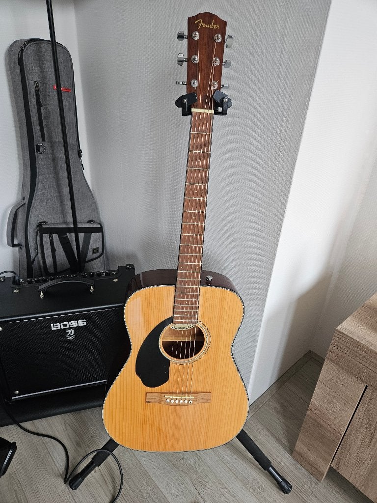 Linkshandige Fender CC60-S Westerngitaar - Gebruikt, Ophalen, Gebruikt, Western- of Steelstringgitaar