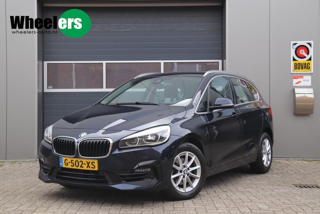 BMW 2 Serie Active Tourer 218i Executive Edition automaat,Sp, Auto's, Stof, Gebruikt, Blauw, Bedrijf